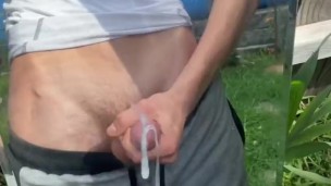 Hot boy huge dick cumming
