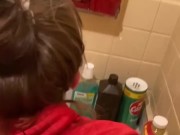 Backshots in her bathroom 9/16