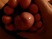 Tired Girl Tied Toes around my cock Footjob 8/16