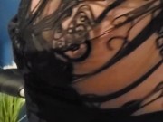 Amatrice française Sodomisée sur un tabouret 7/16