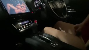 CAR MASTURBATION EP1 : FUCKING HORNY WHILE WORKING