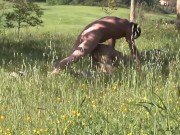 sex in a field with a busty mature slut, fuck like animals 6/16