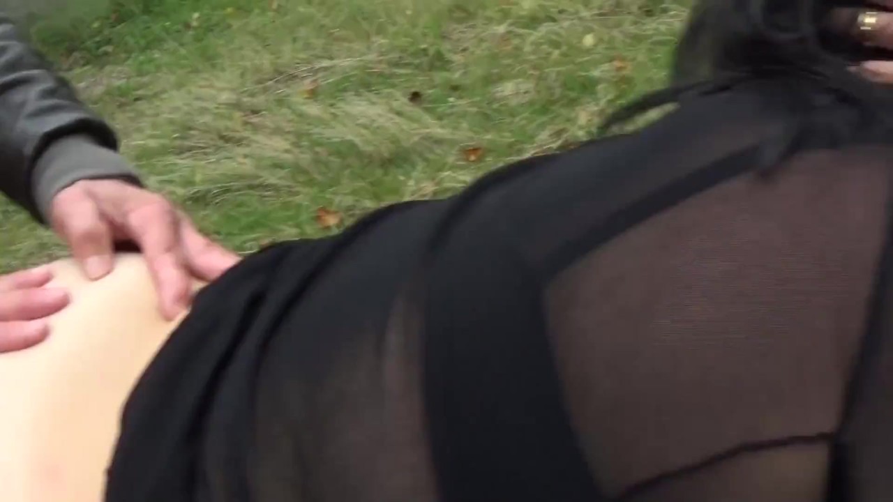amateur threesome with a big tits milf, everything outside - RedTube