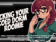 Fuck Your Horny Roomie So She Can Focus on Her Exam [Bratty Slut] | Audio Roleplay 12/16