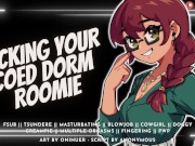 Fuck Your Horny Roomie So She Can Focus on Her Exam [Bratty Slut] | Audio Roleplay 15/16