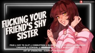 Fucking your Best Friend's Sister at His Party || Audio Roleplay [Female for Male]