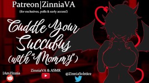 SFW ASMR/RP - Cuddle Your Succubus (w/"Mommys") [(T)F4A][Succubus GF][Magic][Size Difference]