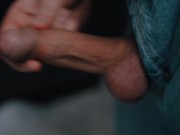 Swedish uncut cock cumming twice 14/16