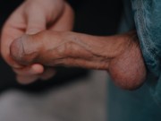 Swedish uncut cock cumming twice 4/16