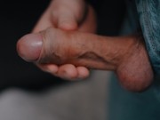 Swedish uncut cock cumming twice 6/16
