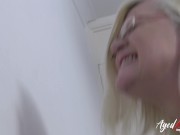 Lacey Starr has her favorite date today with the big fat cock, before he thrusts, he licks the nicely shaved cunt wet. 5/16