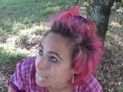 Milfs love to fuck on open field and uban space, because they are sluts Ep 4 16/16