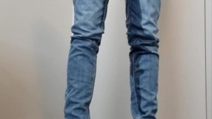Pissing Myself in Blue Jeans 1