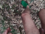 naked in the wood, walk in the brambles near road 10/16