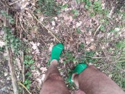 naked in the wood, walk in the brambles near road 16/16