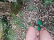 naked in the wood, walk in the brambles near road 5/16