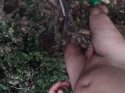 naked in the wood, walk in the brambles near road 9/16