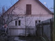 I met the evening in the garden