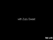 Watch her oil up her biggest dildo and ride it vigorously 2/16