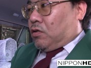 Japanese driver gives her boss a BJ 3/16