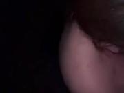 Hot Milf slut sucking and swallowing giving a blowjob like a bad girl 8/16