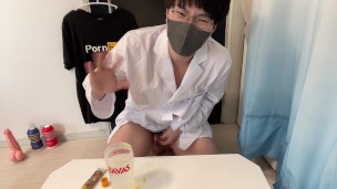 【前人未踏！】"からし"でオナニーしてみたら衝撃の結果にｗｗｗｗ　個人撮影