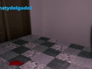 Latin Babe! Threesome night with his stepbrother and girlfriend! Naty Delgado & Stefany and Juan 4/16