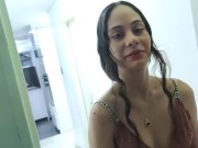 I tricked my friend by telling her to come to my house to watch a movie, but my intention was differ 2/16