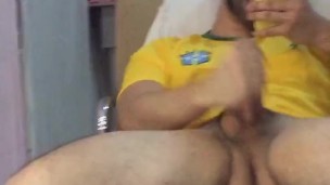 masturbándose en el dormitorio