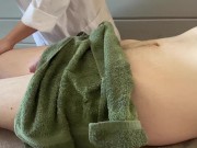 Real Happy Ending Massage and Huge Cumshot 4K 8/16