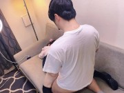 调皮甜心来和我一起住，可爱的外表下小恶魔属性满满，满脑子都是淫荡的东西 14/16