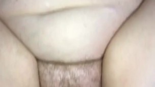 Close-up fat hairy pussy fuck, CUMSHOT CREAMPIE