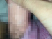 濡れ染みパンティ♡剛毛素人OLが布団の中でディルドオナニー♡【個人撮影】 9/16