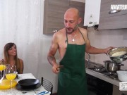 Amateur Brunette With Big Tits Hardcore Anal With Horny Man - AMATEUR EURO 1/16