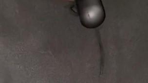 Slow-Mo Massage Gun Cumshot POV