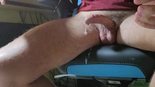 Gaymer Desk Cumshot