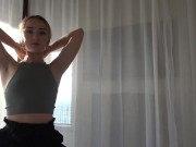 GFE Hookup with Maria Kazi giving a blowjob and fucking in multiple positions 4/16