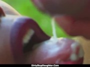 Sweet Ebony Stepdaughter gets her wet black pussy by stepdad 16/16