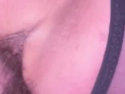 I ride bull while hubby watches as I get creampied 4/16