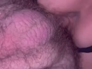 I ride bull while hubby watches as I get creampied 9/16