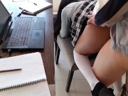 Despues de la ESCUELA Mi compañera de clase me provoca EXITACION, me la chupa y tenemos sexo en casa 15/16