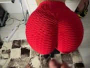 stepsister has a sexy ass while looking for her bra I cumshot on ass /CandyLuxxx 11/16