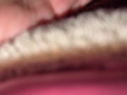 oops 🤭 this toy made me run very fast and I wet my pantyhose 3/16