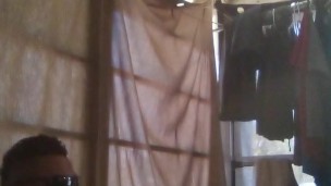 Latino Thug Jerking Off and Moaning and Cumming