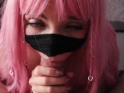 fucked a beauty in the mouth, drooling on stockings and shoes 4/16