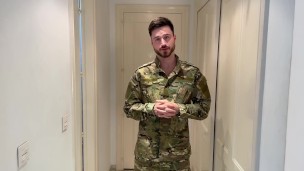 Soldier small penis and chastity humiliation