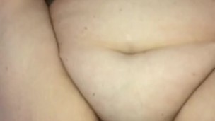 Submissive wife tied up, fucked and gets her hairy pussy filled with cum