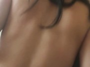 Me desperté cachonda y me monté en mi novia...