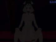 Sakamata Chloe and I have intense sex in a secret room. - Hololive VTuber Hentai 4/16