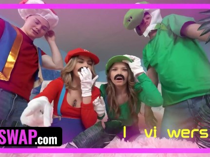 Cute Step Sisters Chanel Camryn & Mazy Myers Need Their Step Brother's Cocks To Get Viral - SisSwap